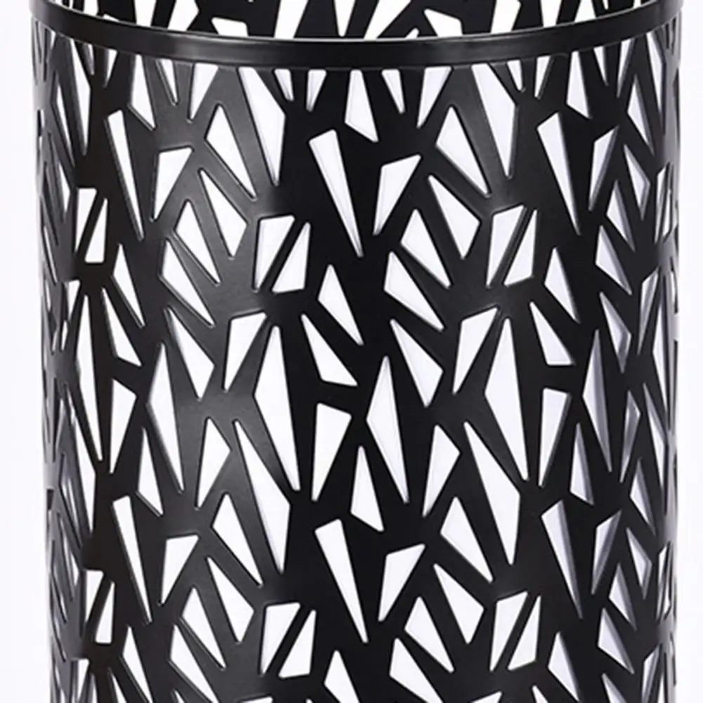Umbrella Bucket Outdoor Round Umbrella Stand Rack Storage Holder Metal Umbrella Stand Rack with Compact Design Organizer Bin