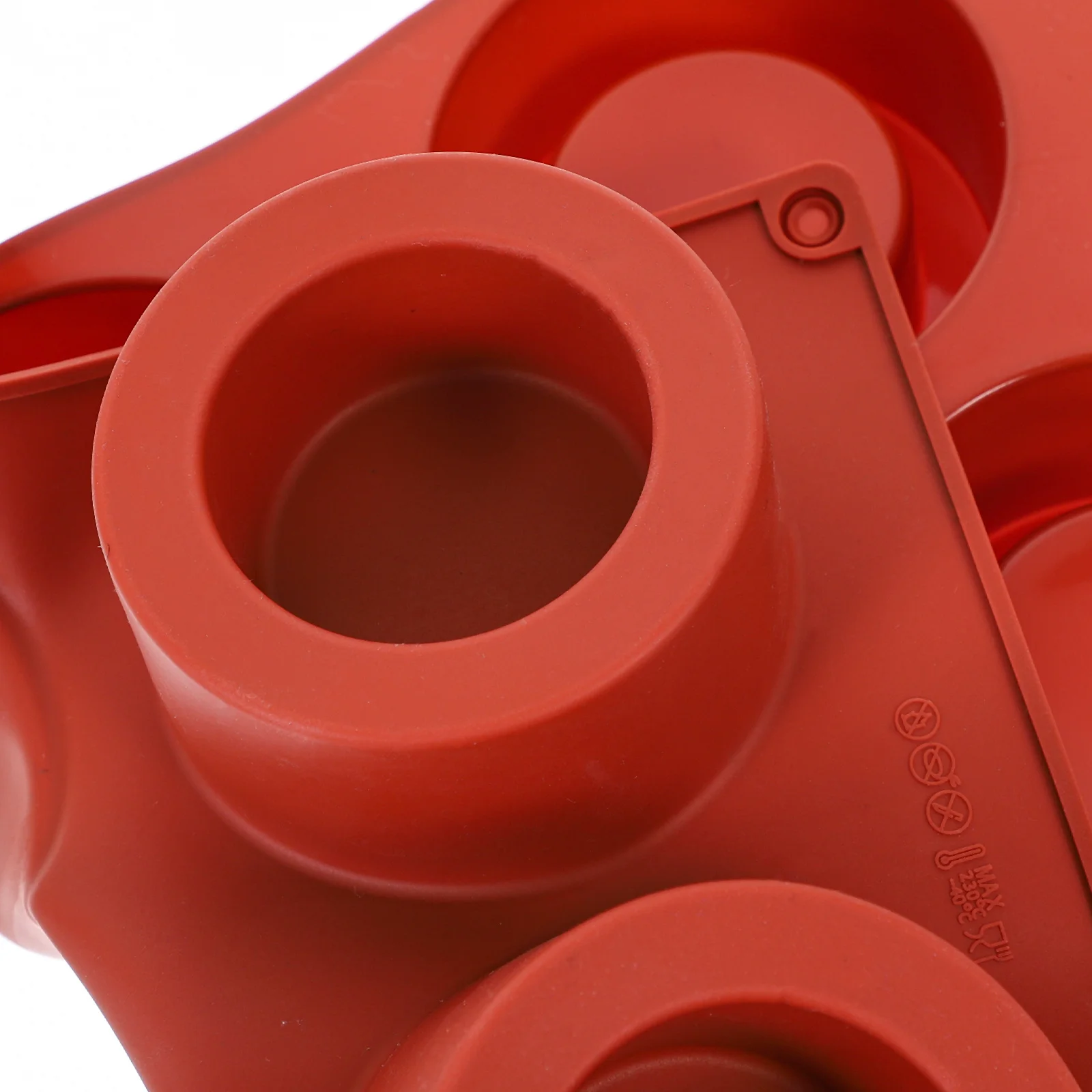 

Silicone Cake Cup Mold Tear Resistant Washable Baking Mold for Fondant Cookie Cake Biscuit Chocolate DIY Baking Supplies