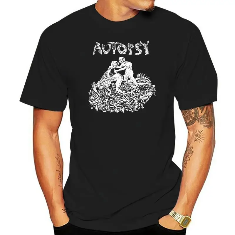 AUTOPSY T-Shirt Entombed carcass napalm death dismember immolation morbid angel Low Price Round Neck Men Tees shirts