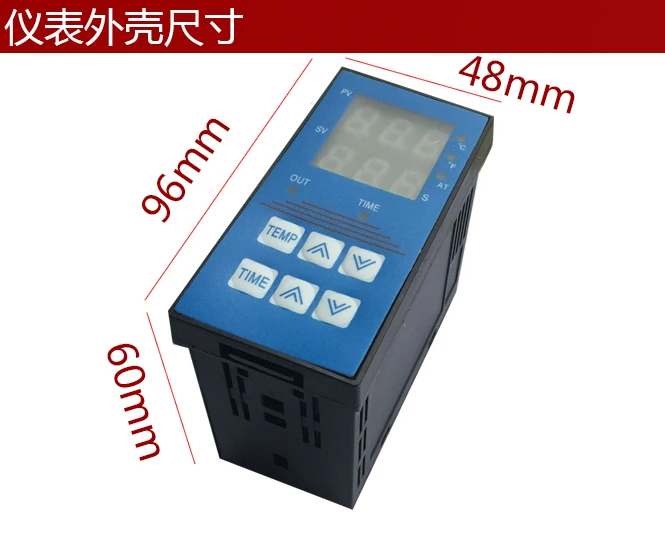 48x96 Cabinet Type Time and Temperature Two-in-one Temperature Controller Temperature Control Instrument of Hot Stamping Machine