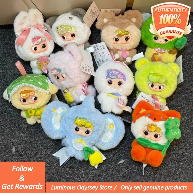 

Новый ребенок Three Oo Cub V1 весенний цветок Fortune серии слепая коробка игрушки модный сюрприз коллекционные подарки украшения детский кулон