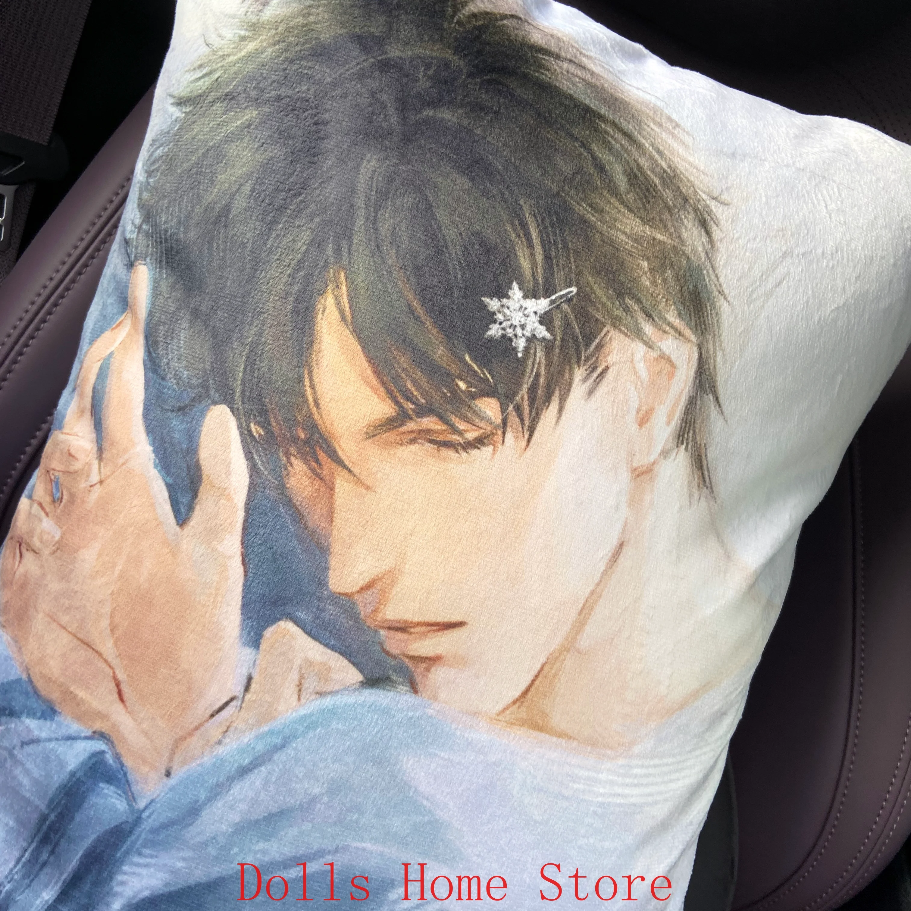 

Anime Love and Deepspace Zayne Cute Cosplay Printing Throw Pillow Cartoon Couch Pillows Back Cushion Headrest Adorn Xmas Gift