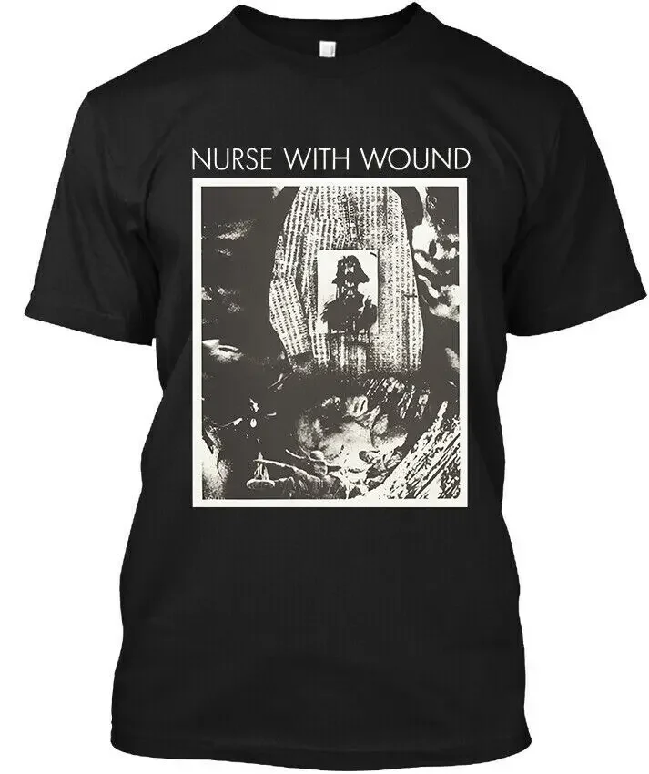 NEW! Popular Nurse with Wound UK Music Retro Art Vintage Logo T-Shirt Size S-4XL