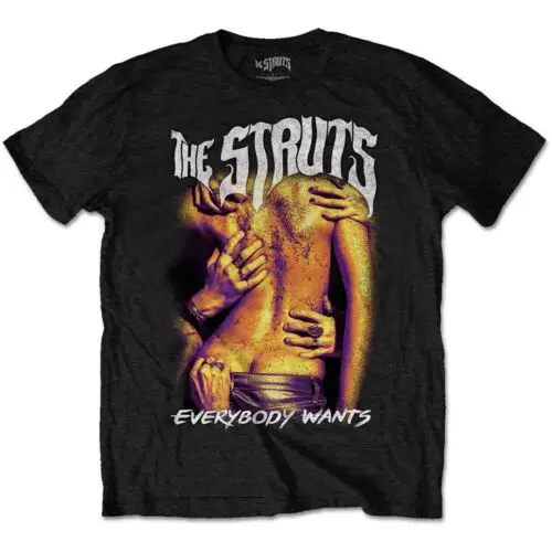 The Struts Everybody Wants T-Shirt Black New