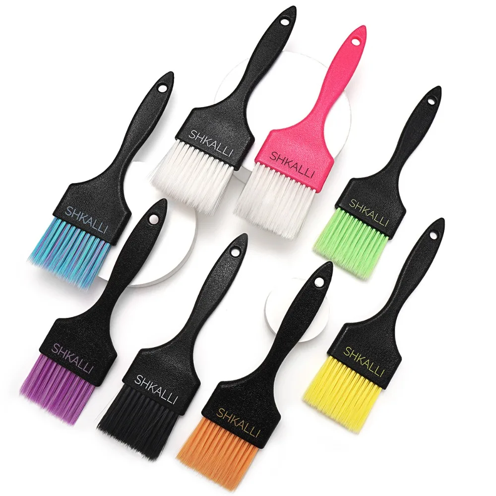 브러쉬 Brush Professional Soft HairColor Comb Barber Shop Highlight Dyeing Board Barber Equipment Hair Brush Щітка Для Волосся