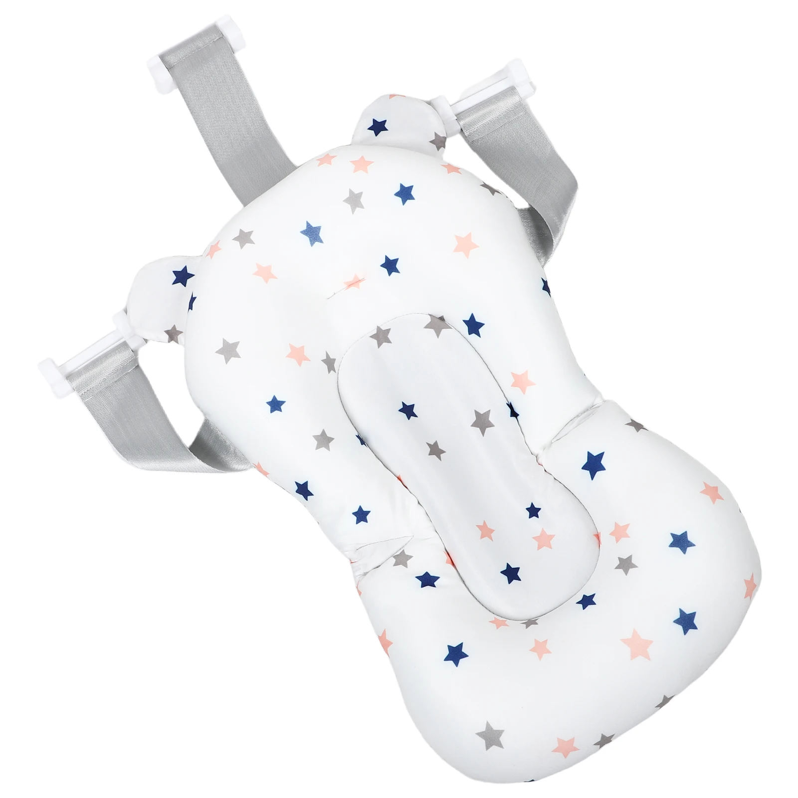 

Baby Mesh Bath Seat Support Pad Floating Cushion for Infants Universal Tub Mat Newborn Antislip Easy Clean Core