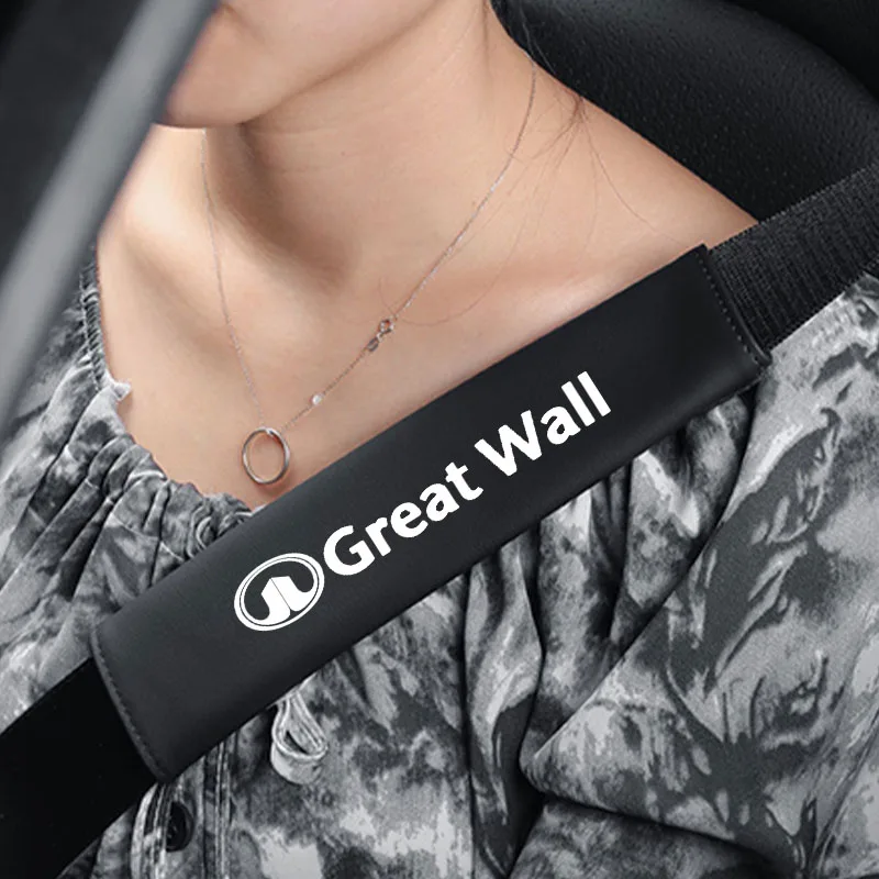 Safety Belt Shoulder Cover For Great Wall Haval GWM UTE Tank Poer Voleex C10 C30 C50 Steed Wingle 5 7 POWER Pao car Accessories