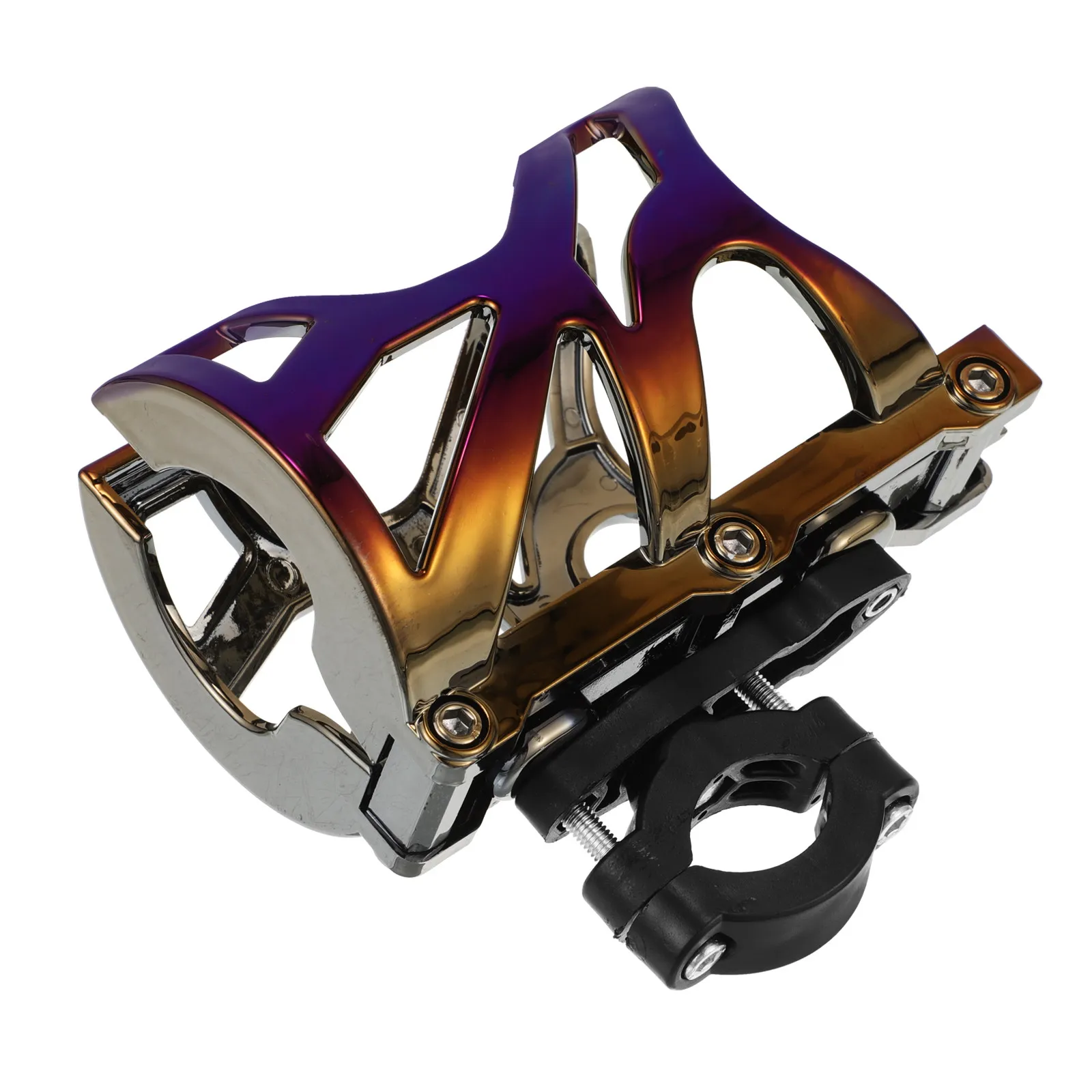 

Universal Handlebar Cup Holder for Motorcycle Bicycle Electric Bike Scooter Atv Outdoor Riding Drink Bottle Holder Stable Wear