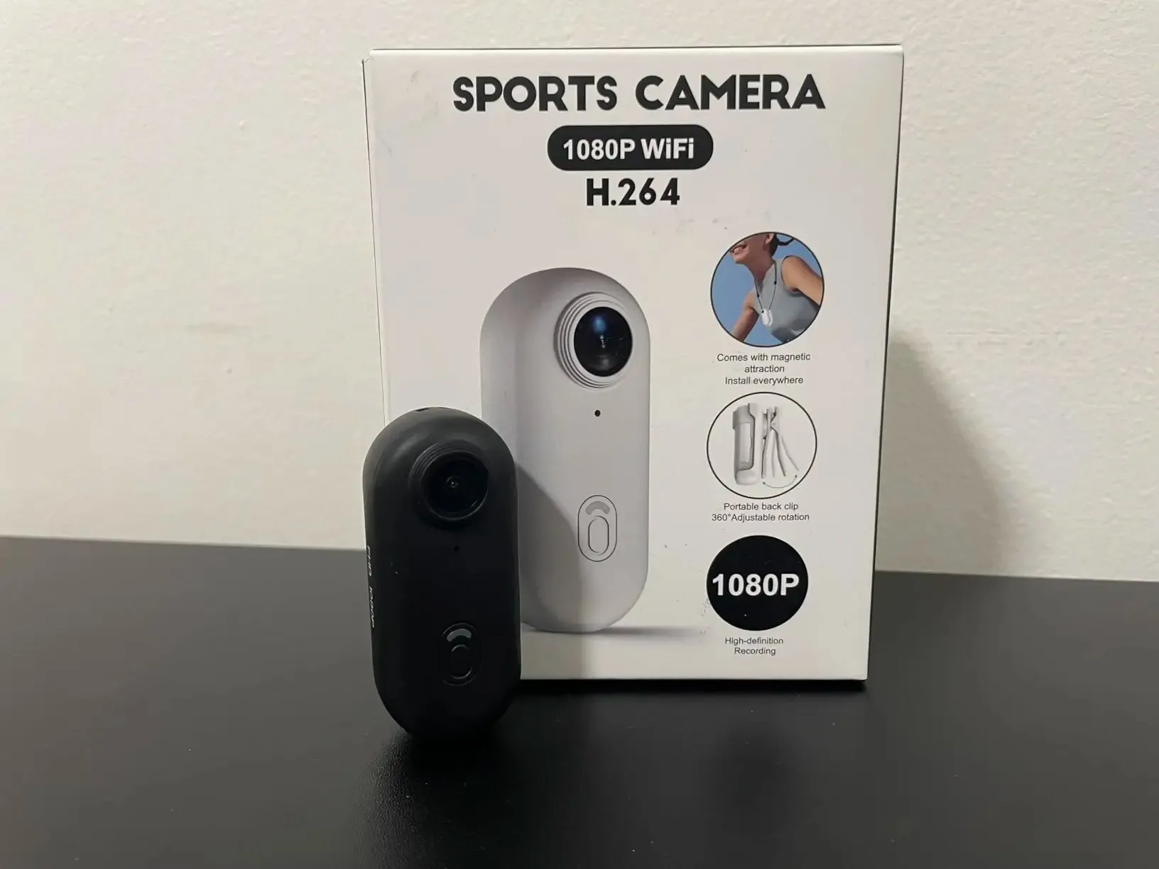 1080P FHB Mini Body Camera Premium Portable Wearable Action Body Camera Thumb Size Waterproof Recording Body Worn Camera