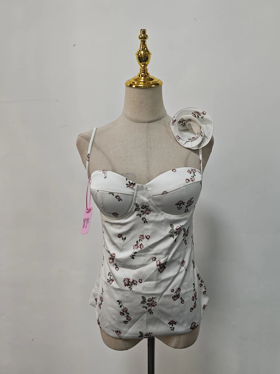 TWOTWINSTYLE ضرب اللون تقسم الماس سترات التخسيس للنساء حمالة أكمام تونك سترات أنيقة الإناث الاسلوب المناسب جديد #5