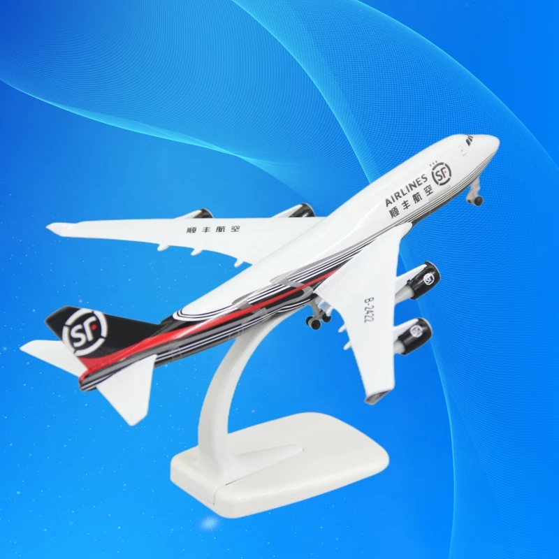 

B747-400 SF Freight Machine Alloy and Plastic Model 1:400 Die Casting Toy and Gift Series