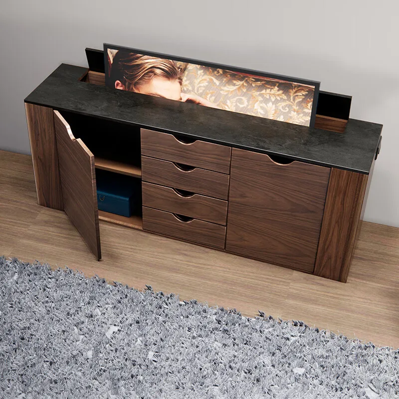 Meuble TV intégré à levage intelligent GNE