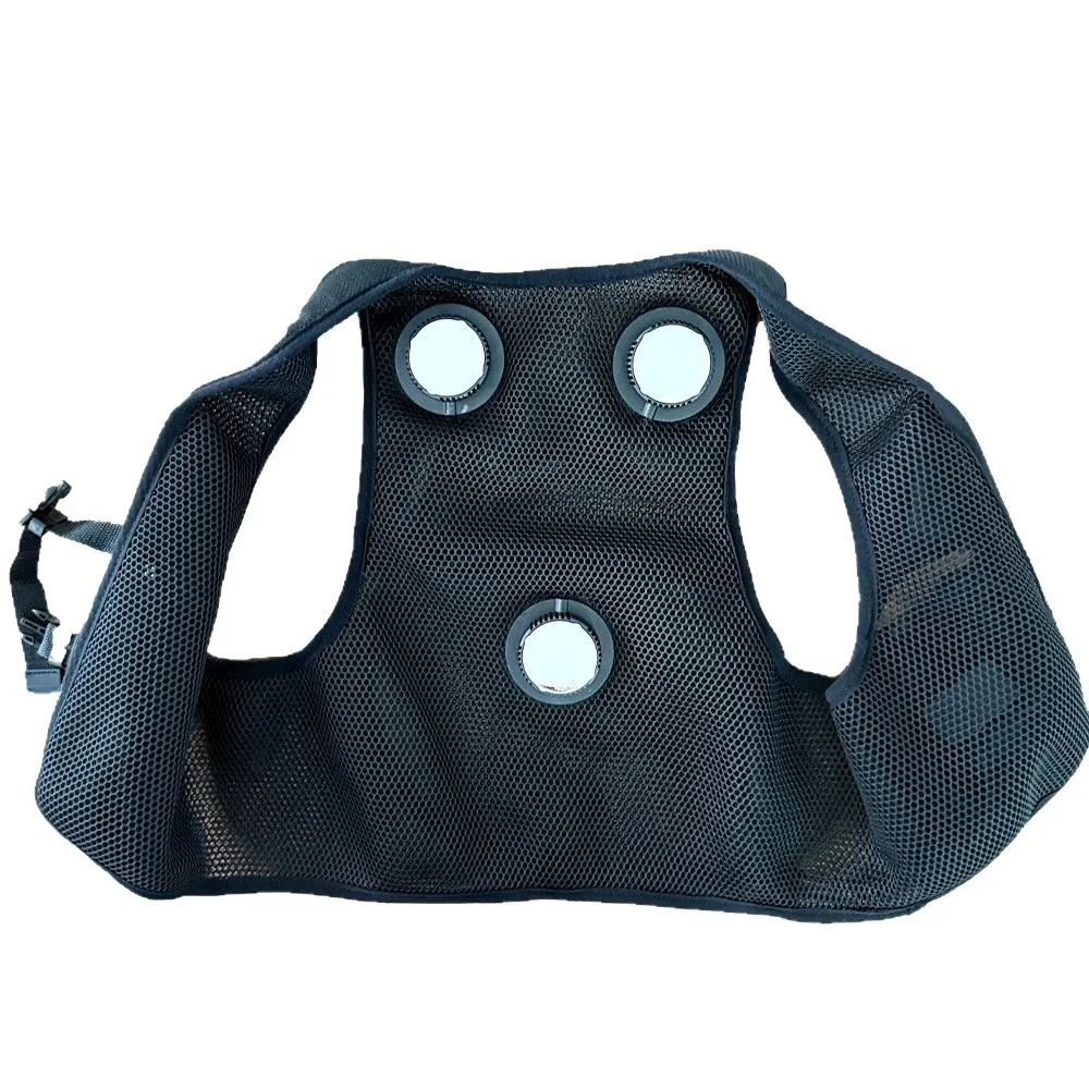 Summer Refrigeration Air Conditioning Clothing Cooling Fan Gardening Outdoor Work Vest Cool Anti-Heatstroke Portable