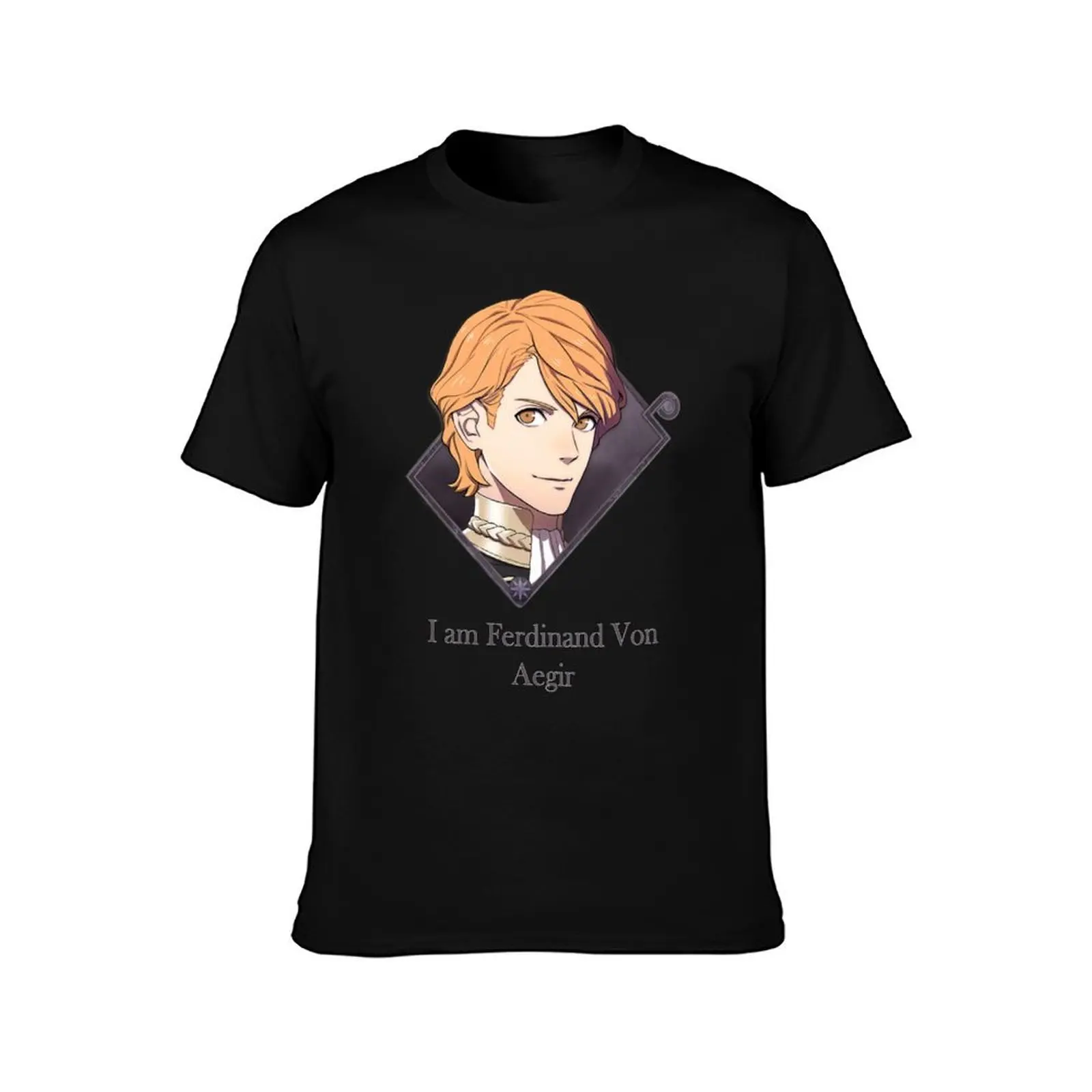 I Am Ferdinand Von Aegir (Pre-Timeskip) T-Shirt Outdoor Work Short Sleeve Top T-Shirt