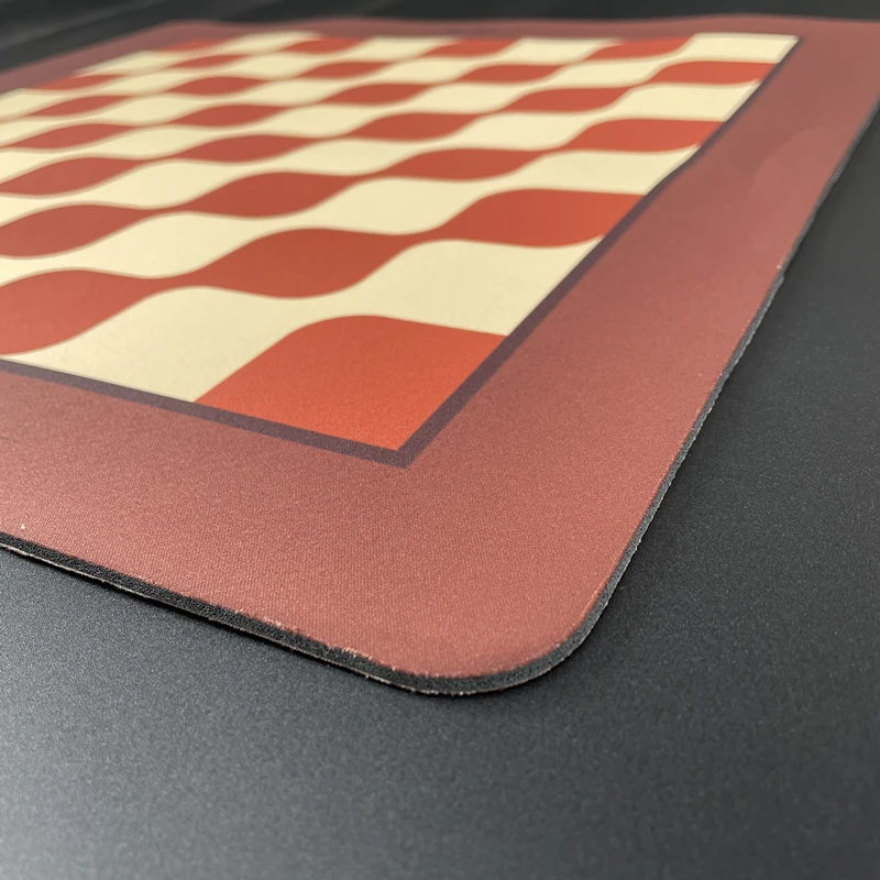 Grand backgammon trois-en-un en caoutchouc souple de 48cm/18.9 pouces, enroulé pour le stockage, remplacement portable durable