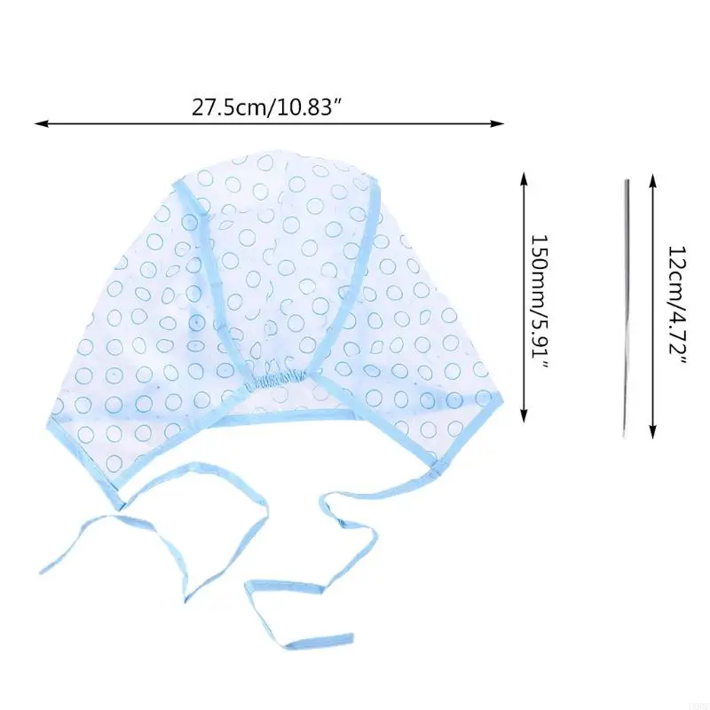 U0DE 2 шт./компл. шапочка для окрашивания волос + кисть с крючком для окрашивания, выделяющая глазурь, кончики Cov