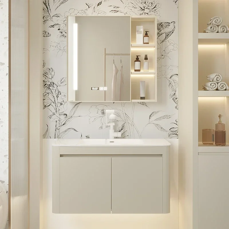 Gabinetes de baño de almacenamiento delgados inteligentes, estante de almacenamiento de Metal de lujo esquinero, gabinetes de baño, muebles de habitación