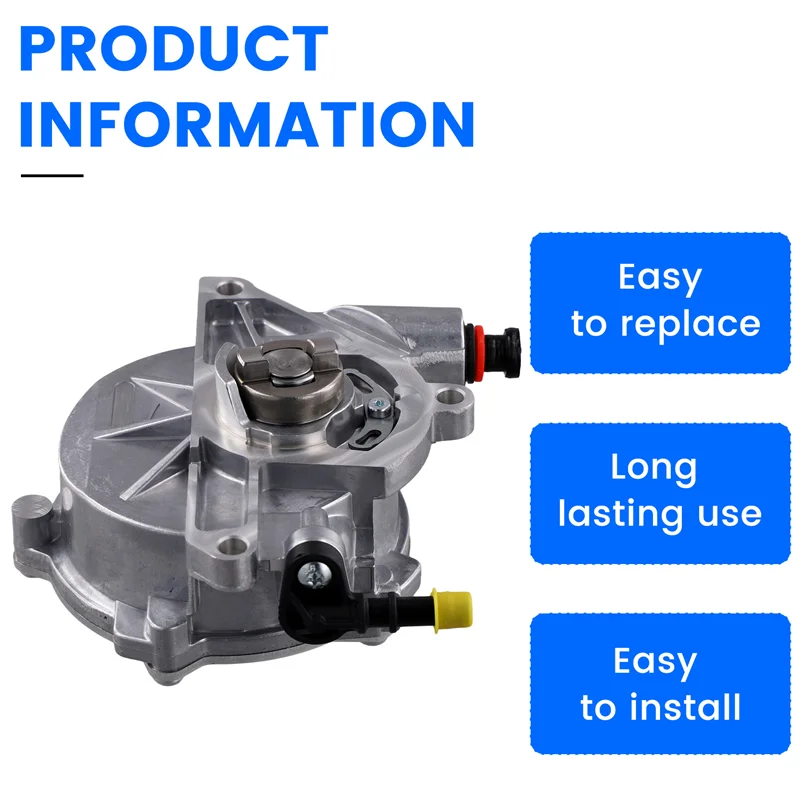 

ABQB-Car Brake Booster Pump Brake Vacuum Pump GK2Q-2A451AD GK2Q2A451AD For Ford Ranger 2.0 2019-2022 Car Accessories