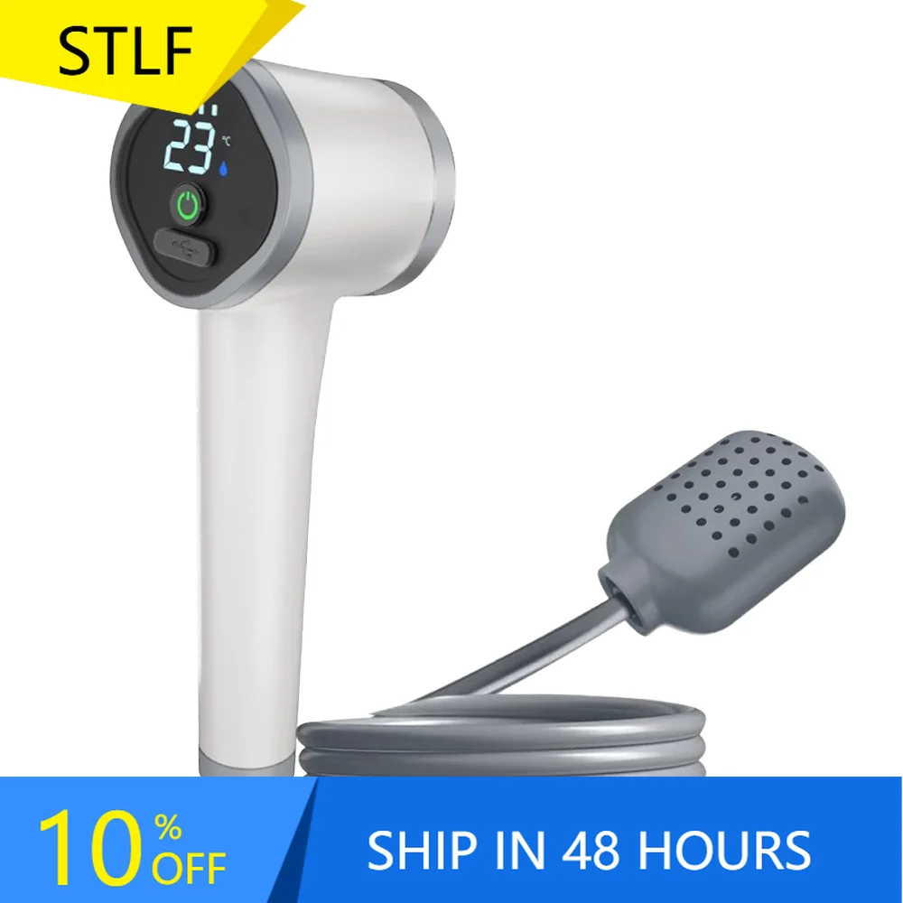 

STLF Portable Rechargeable Electric Water Sprayer Self Priming Pump 30L Capacity No Installation Needed for Climbing Adventures