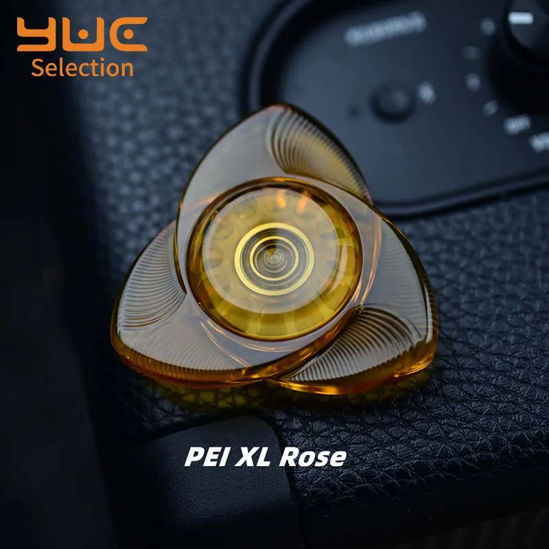 YUC ROSE XL Hand Spinner Sensory Toy For Children Adult Fidget Spinner Gadget Office PEI Antistress Metal Kinetic Desk Toys