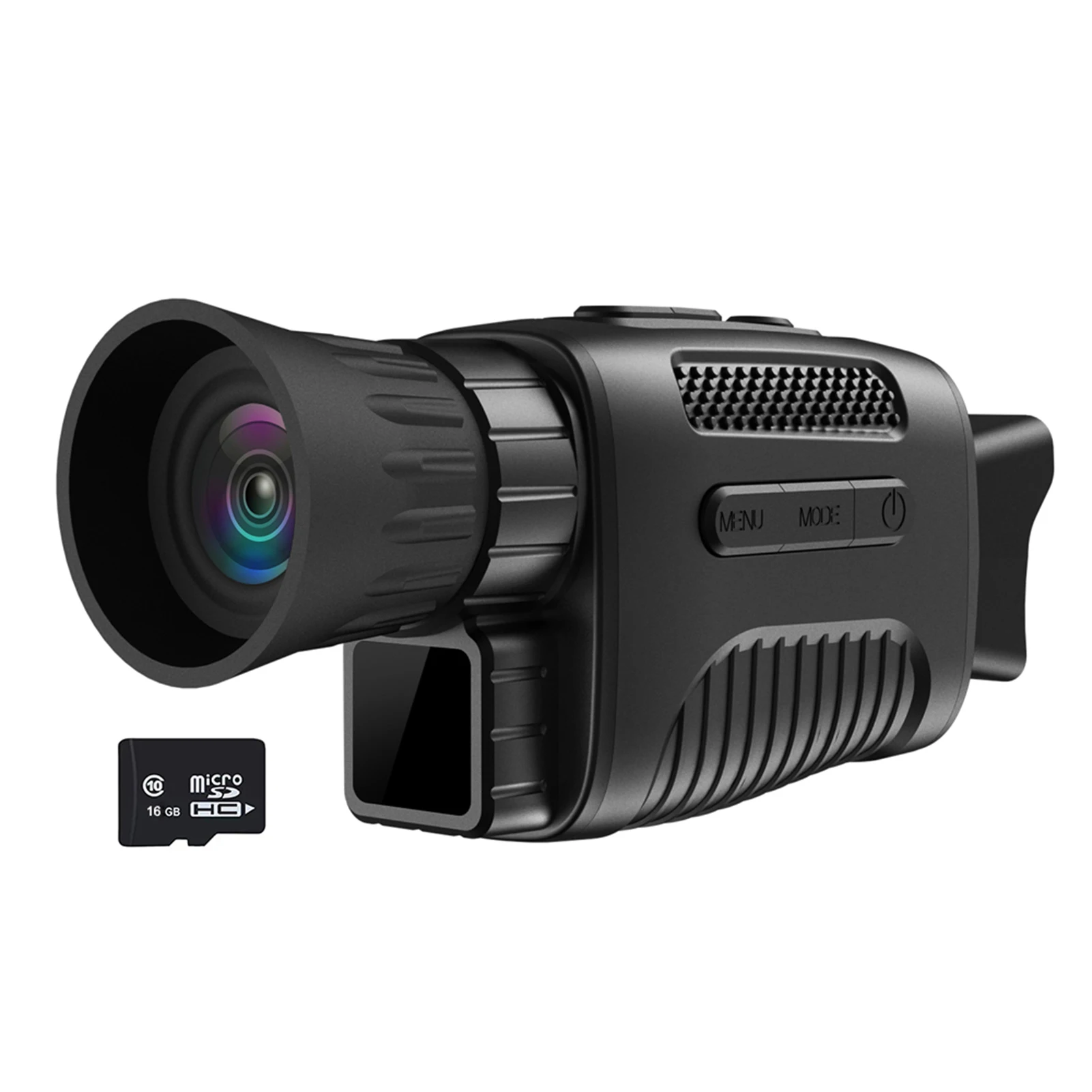 

Инфракрасное монокулярное устройство с 8-кратным цифровым зумом 1080P, использование днем и ночью, режимы воспроизведения фото и видео, расстояние просмотра 200 м в полной темноте