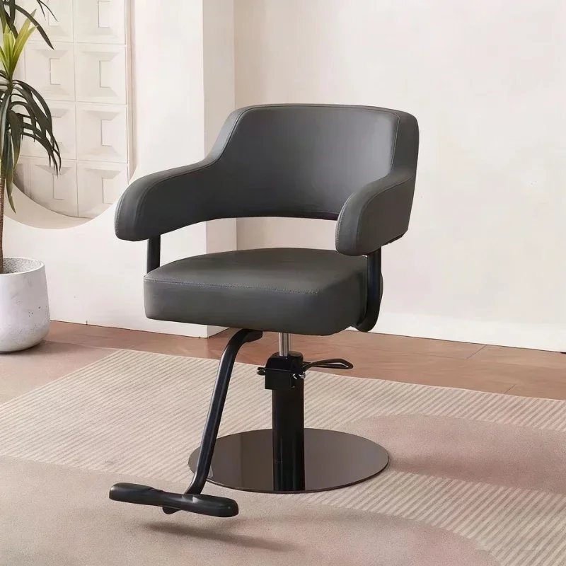 Stable New Hair Salon Chair Rotatable Lifting Small Barber Chair Hair Salon Beauty Chair