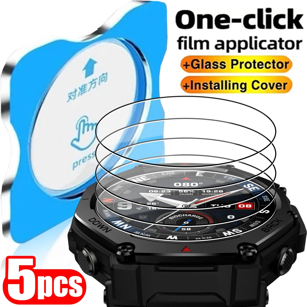 Untuk Amazfit T-Rex 3 Pro Peli - Glass Protector Auto ulasan dan harga