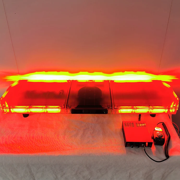 1200mm best led strobe lights Red LED strobe kits truck emergency warning light bar