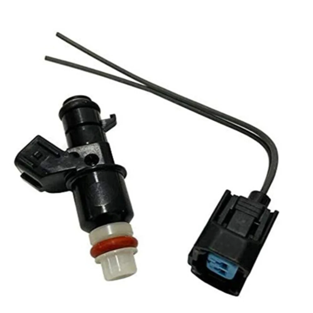 Fuel Injector For Suzuki Quadracer 450 LTR450 2006-2009 LT-R450 LTR450Z W/Plug New Fuel Injector + Adapter