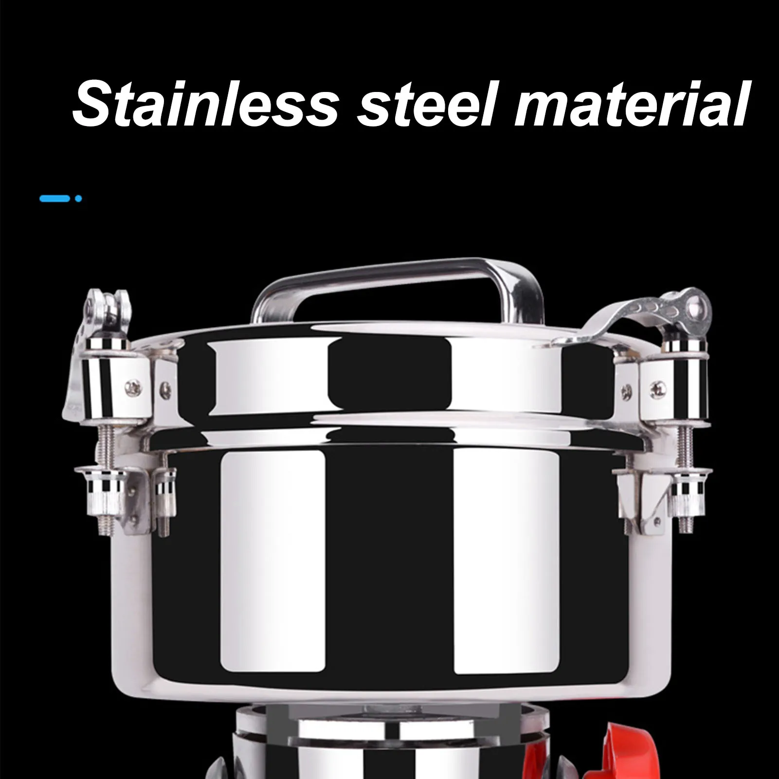 Electric Grinding Machine 3000W Electric Coffee Grinder Stable Multi Purpose 1000g Electric Bean Grinder Easy To Clean Swing