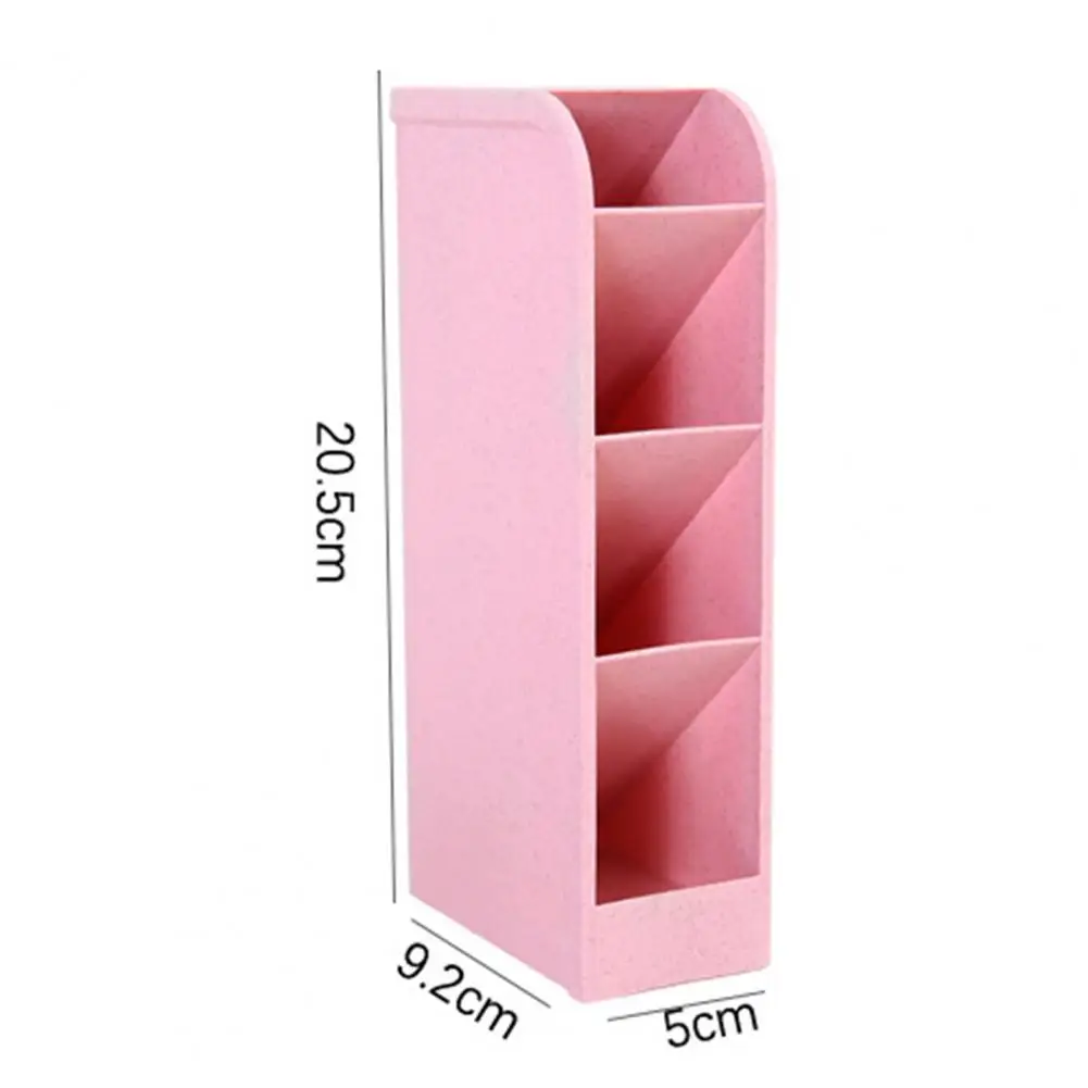 โต๊ะผู้ถือปากกาช่องเอียงเครื่องเขียนองค์กร Smooth Edge โรงเรียนสํานักงานดินสอแต่งหน้ากล่องเก็บอุปกรณ์หอพัก