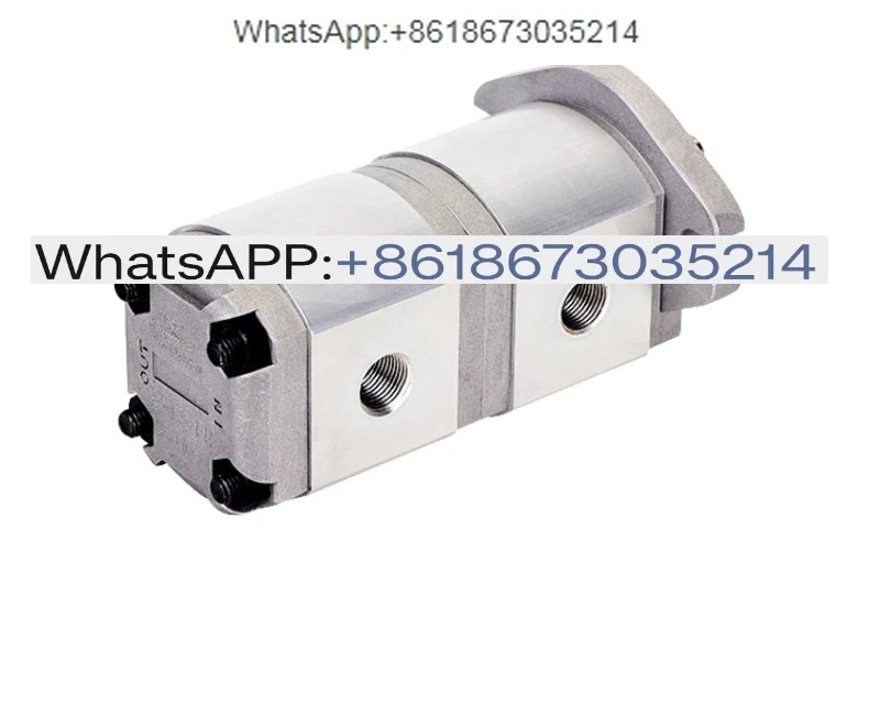 Aluminum Materials Excavator Hydraulic Double HGP Gear Oil Hydraulic Pump HGP-11A-F*-*R