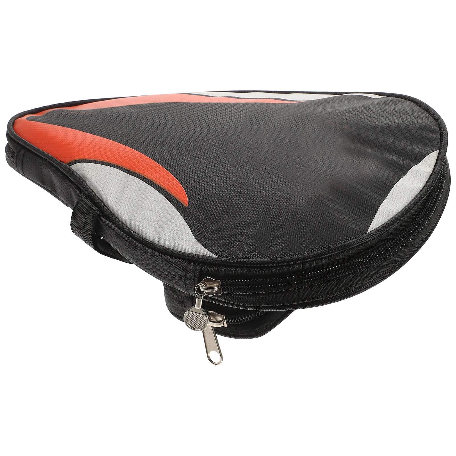

Table Tennis Racket Bat Bag Waterproof Oxford Fabric Portable Case Hand Grip Two Side Rubber Storage