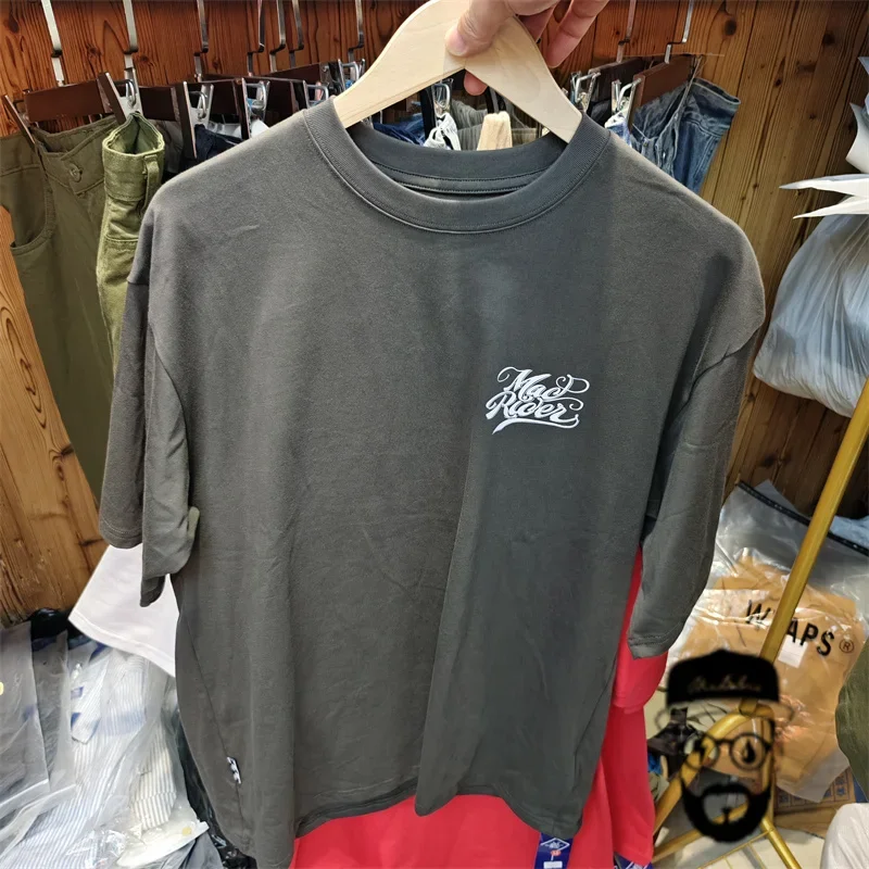 320g pure cotton MADNESS 24SS MADRIDER men's T-shirt casual loose fit Oversized T-shirt