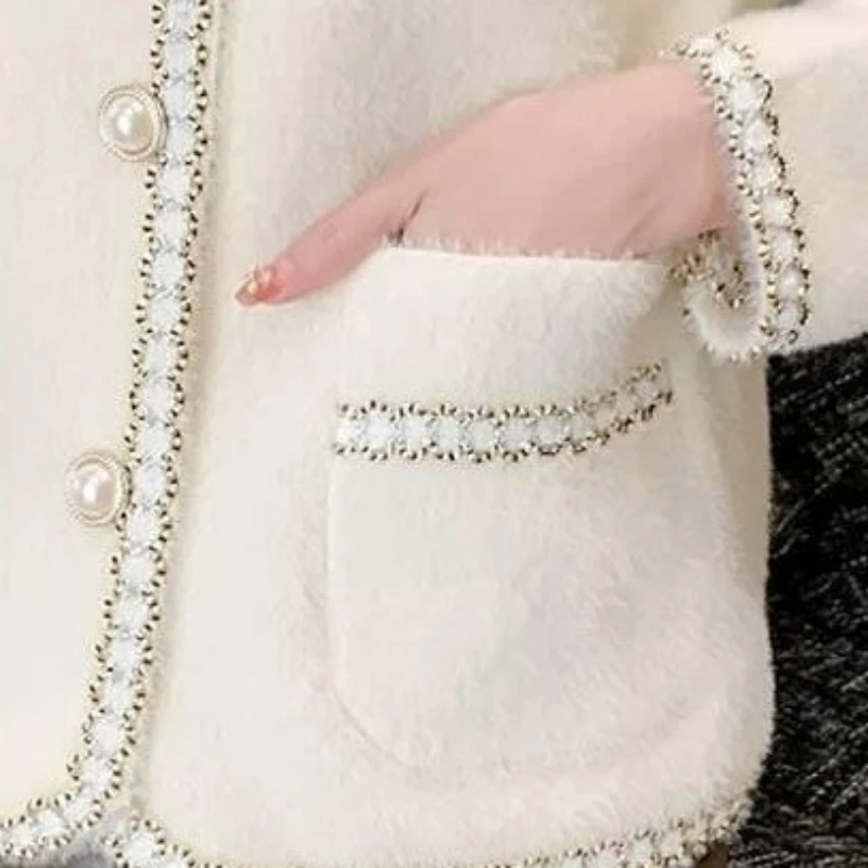 2023 Autumn Winter Short Knitted Cardigan Sweater Classic Style Single Breasted Casual Sweater Short Knitwear Women Clothing