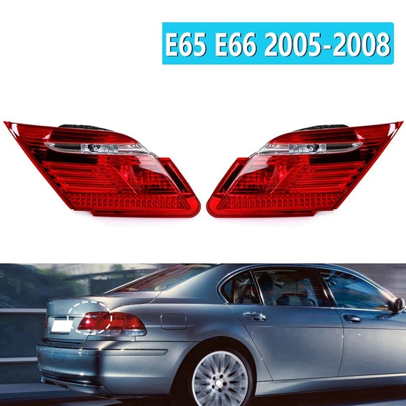 

Left Rear Inner Taillight Rear Boot Lid Brake Lamp 63216938517 For BMW E65 E65 7 Series 745I 750Li 2005-2008 LED Light Parts