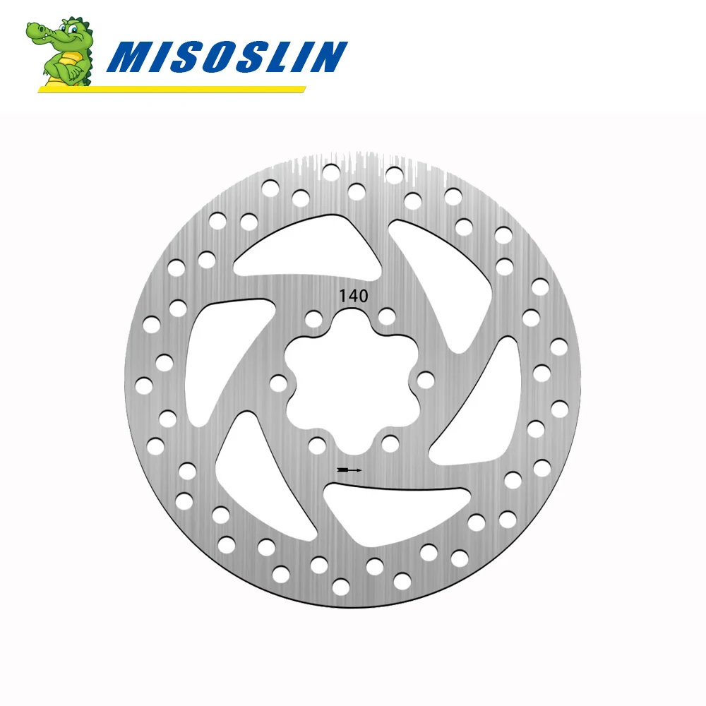 140MM 6-Hole Disc Brake Stainless Steels Brake Disc Replacement For Kugoo for Ninebot P65 P100S  Folding Electric Scooter Parts