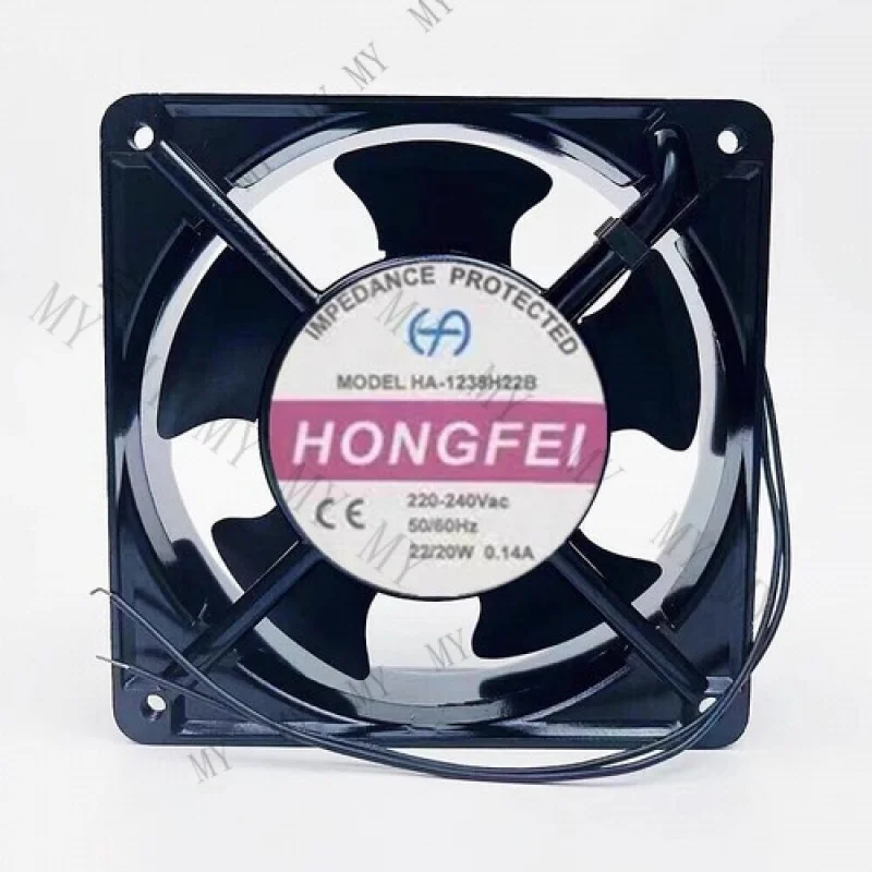 

Вентилятор осевой TT для HONGFEI HA-1238H22B AC220V-240V 0.14A 22/20W 12CM с шарикоподшипником