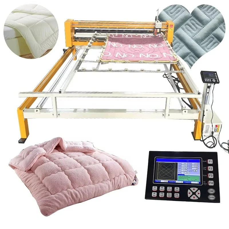 Automatic quilt single needle quilting quilt making machine price mattress quilting machine