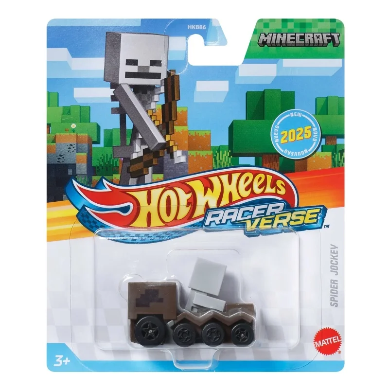 New Hot Wheels Minecraft Series Modello di auto giocattolo da collezione Regali di festa Ornamento da tavolo Disponibile