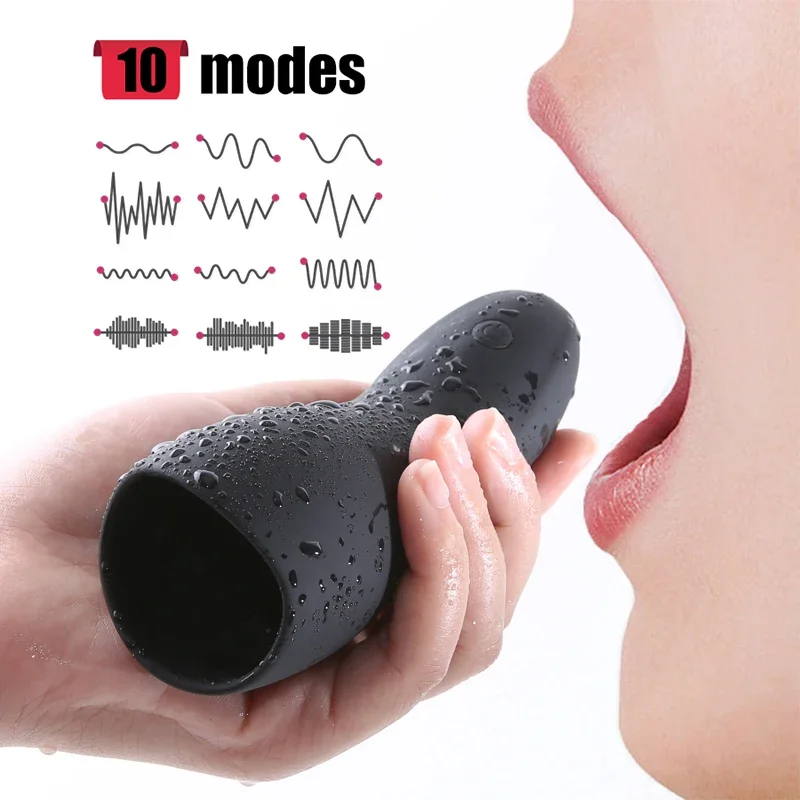 Automatic Male Masturbator Vibrator For Men Electric Penis Massager Delay Trainer Exerciser Vibrations Sex Toy Adult Supplies