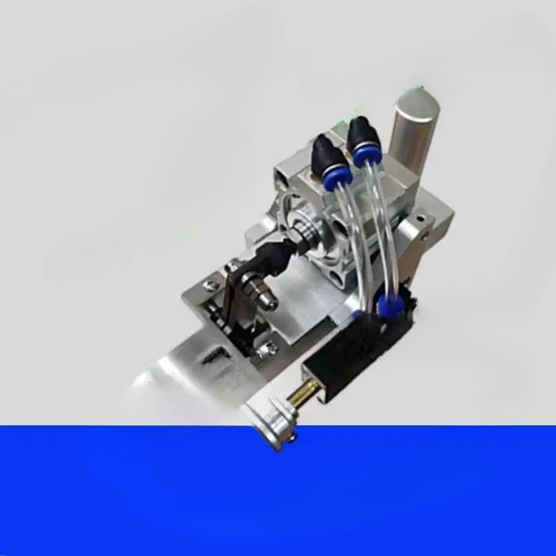 Pneumatic trimming device Semi-automatic trouser loop cutting Trouser loop trimming machine Garment factory trouser loop