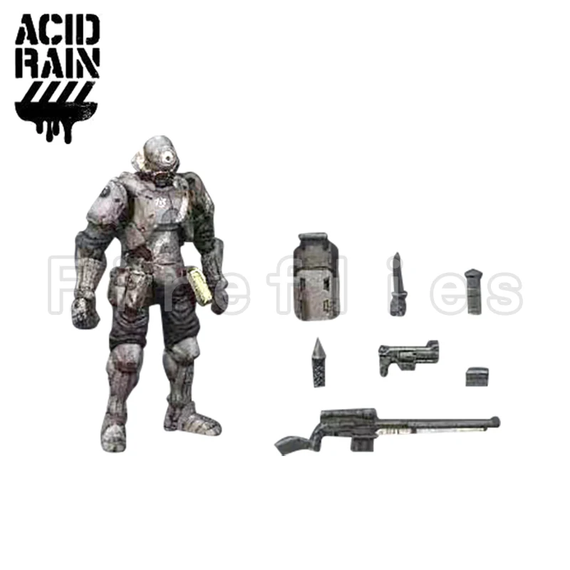 1/18 3.75inches Acid Rain Action Figure FAV-A45 Norinu Sentinel Anime Collection Model Toy Free Shipping