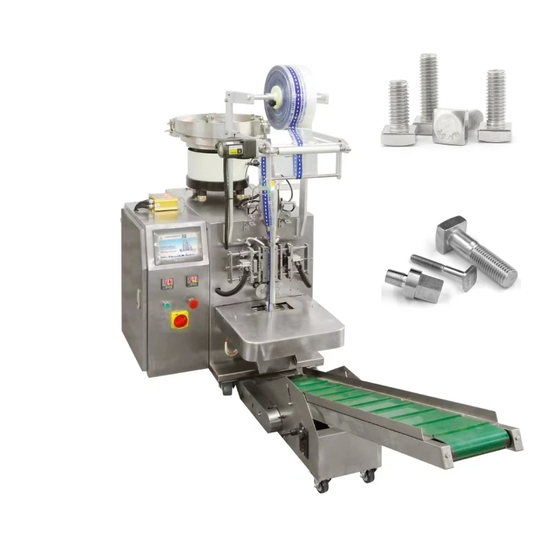 High-tech multifunctional packaging machine for precise and fast packaging of screw parts