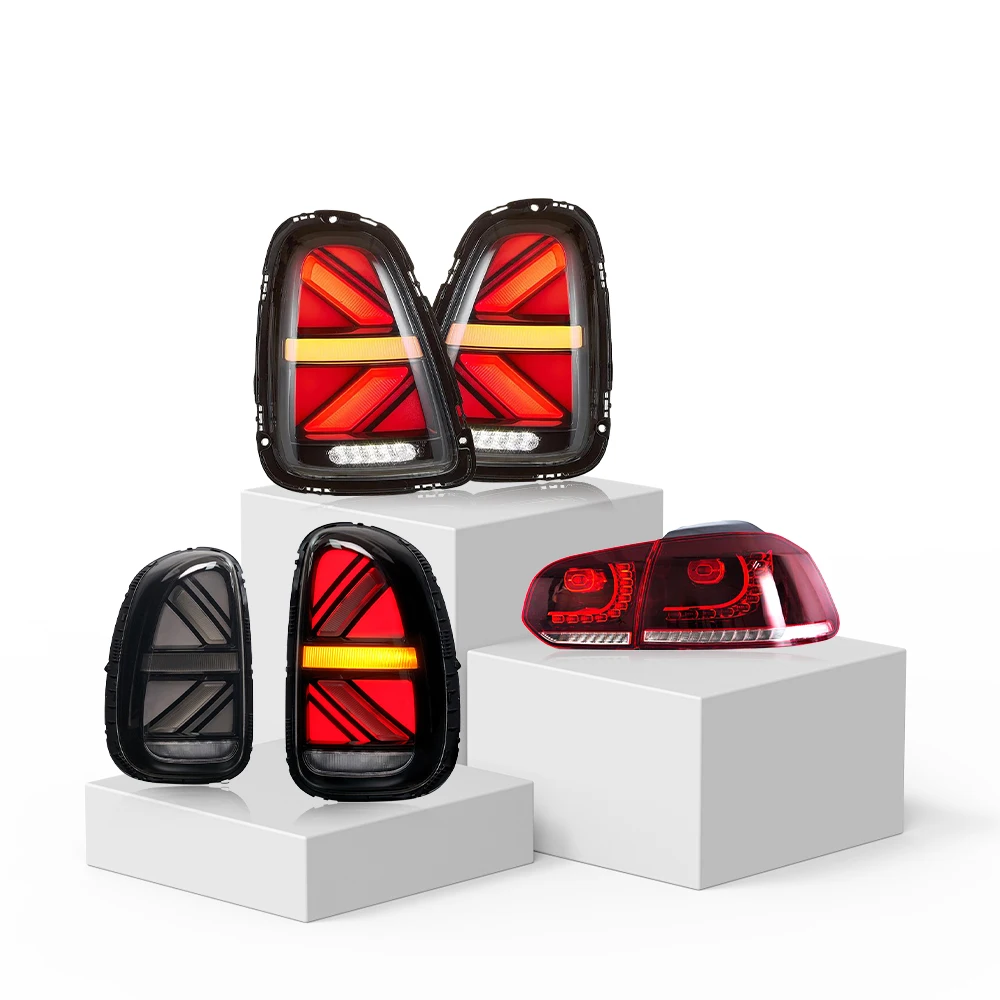 

Pair of Car Tail Light Headlight Assembly for To yota BM W Mini Honda LED Brake Signal Light Tuning Parts Car Rear Lamp System
