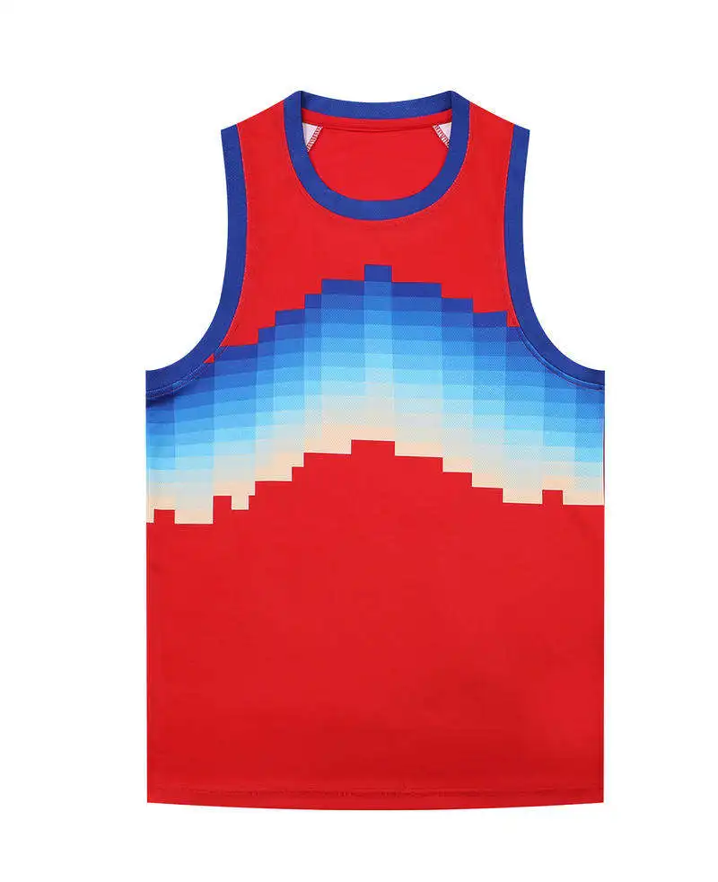 

Custom High End Quality Cheap Multi-Colour Hot Pressing Quick Dry Unisex Sports Basketball Jersey