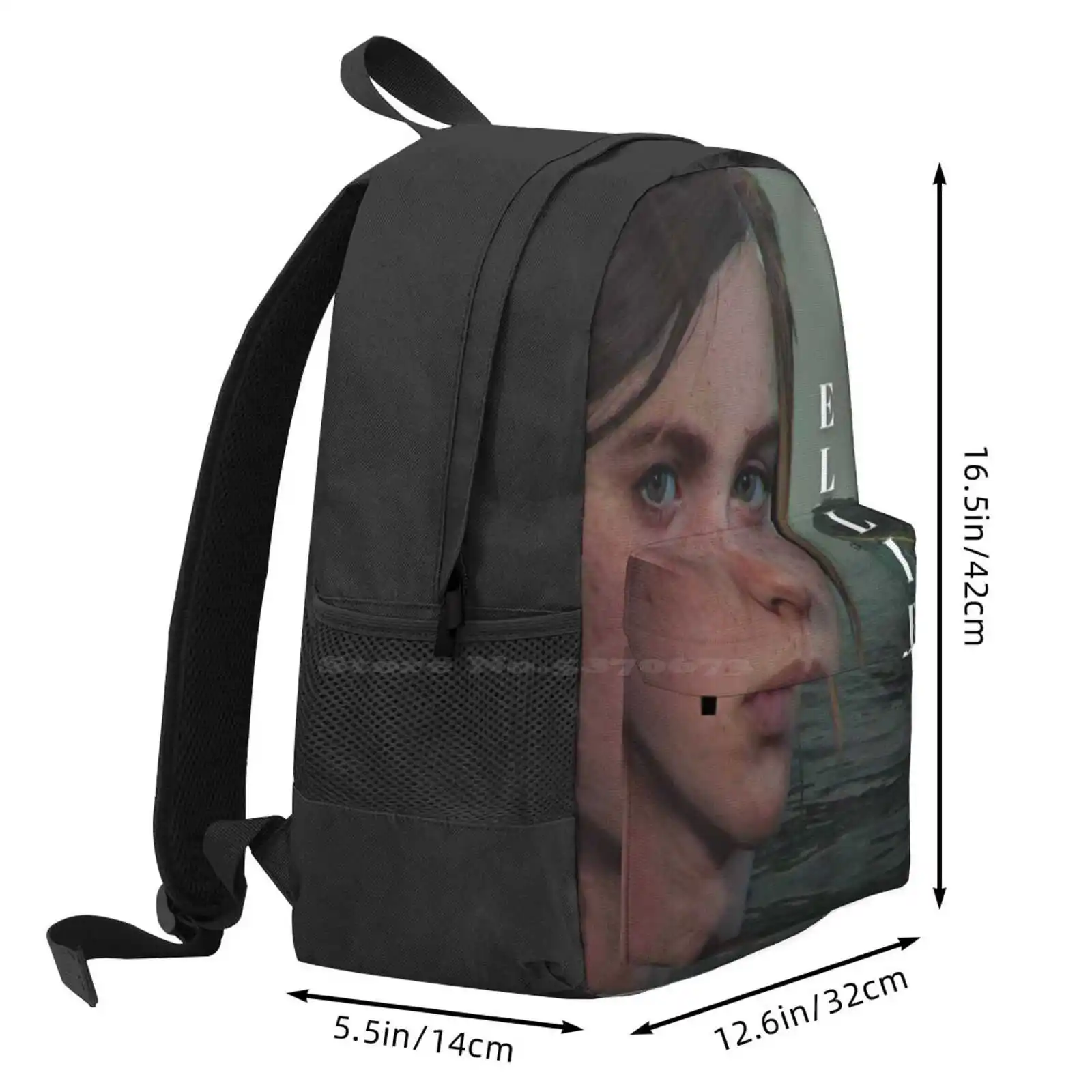 The Last Of Us Ellie Joel Hot Sale Schoolbag Backpack Fashion Bags Ellie Joel Gaming Games Ps4 Tlou The Last Of Us