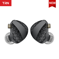 TRN MT3 High-Fidelity Earphone Dual-Chamber Dynamic N52 Magnet Zinc Alloy In-Ear Earphones Monitor For BAX EMA Kirin BA15 ST2