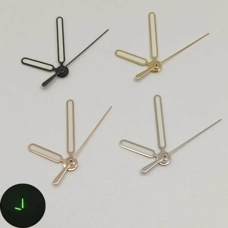 ملحقات تعديل الساعة لمؤشر نوتيلوس PP إبرة ساعة مضيئة خضراء قوية مناسبة لساعة سايكو حركة NH35NH36