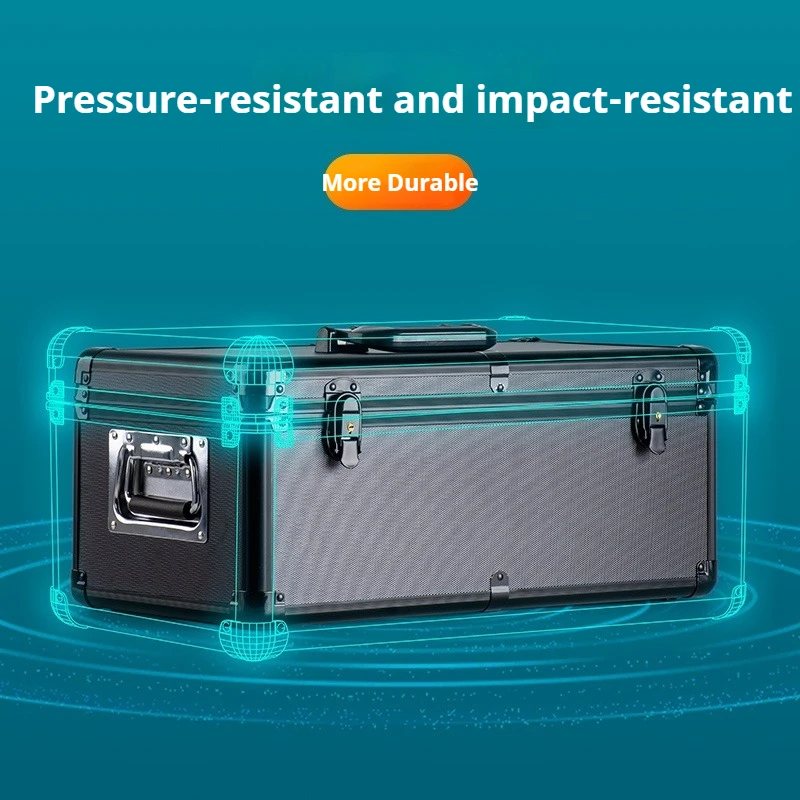 حافظة حماية القرص الصلب MAIWO لمحرك الأقراص الصلبة SATA / SAS / IDE مقاس 3.5 بوصة مع قفل أمان ووسادة توسيد صندوق تخزين HDD حقيبة #3